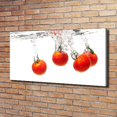 Tableau photo sur toile Tomates sous l'eau