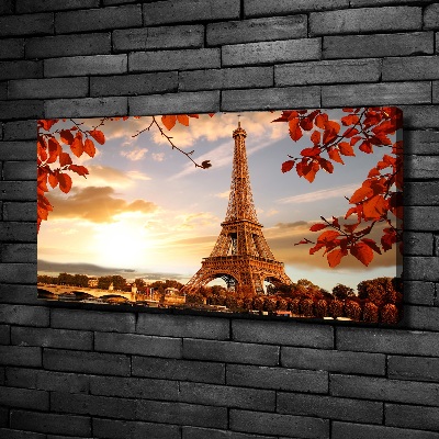 Tableau imprimé sur toile Tour Eiffel Paris France