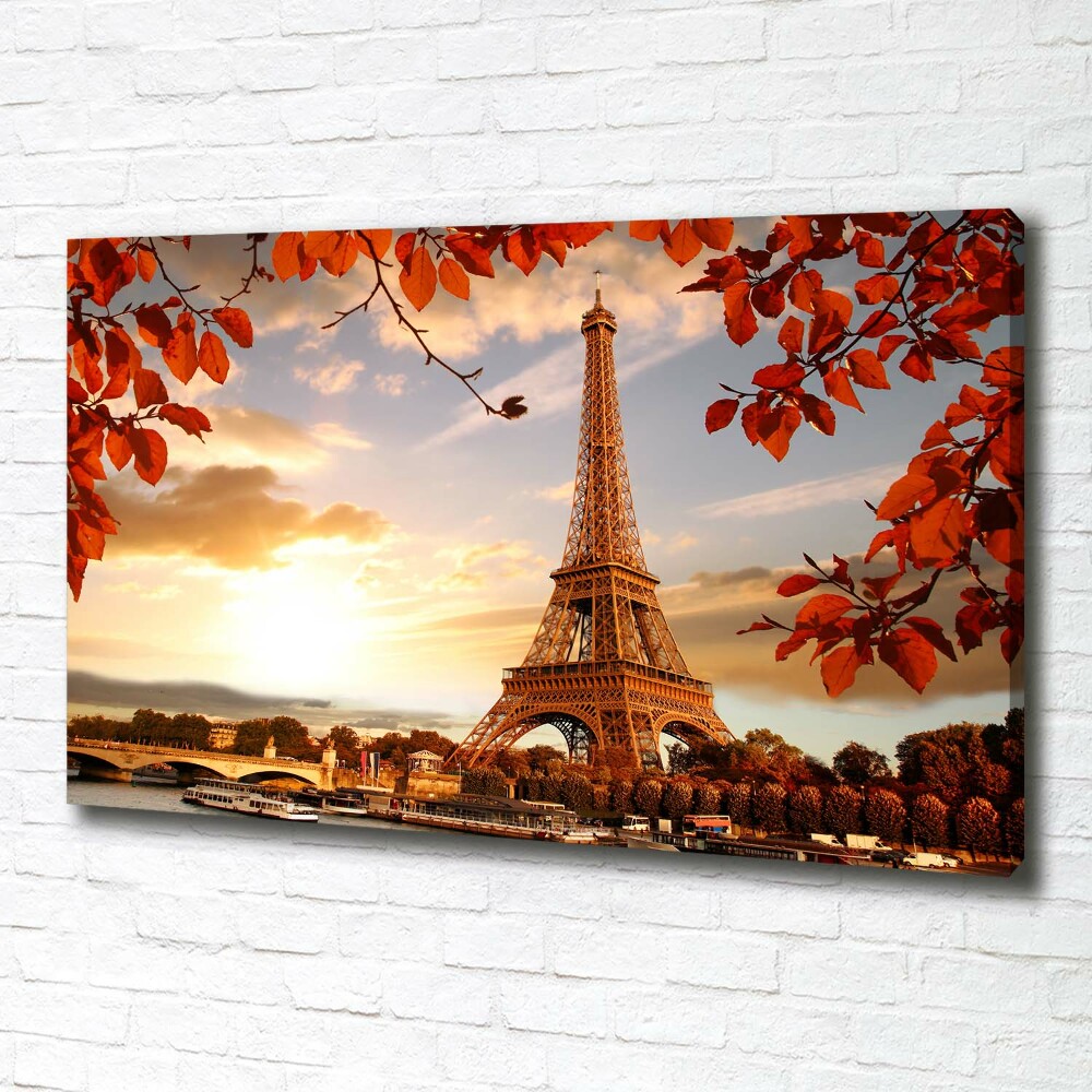 Tableau imprimé sur toile Tour Eiffel Paris France