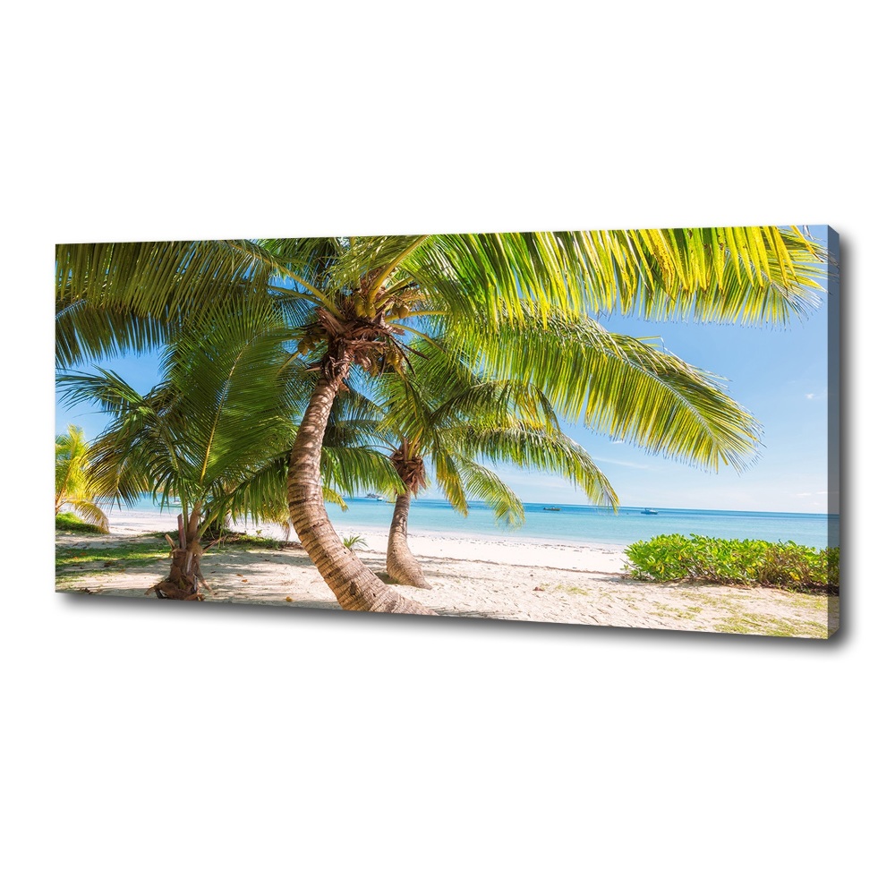 Tableau toile imprimée Plage tropicale