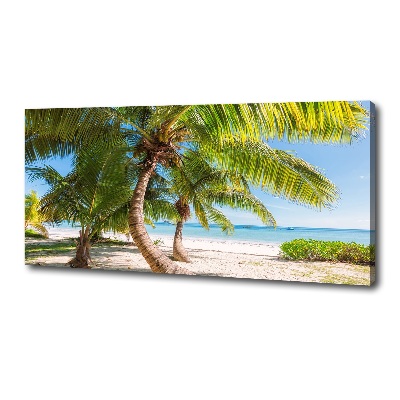 Tableau toile imprimée Plage tropicale