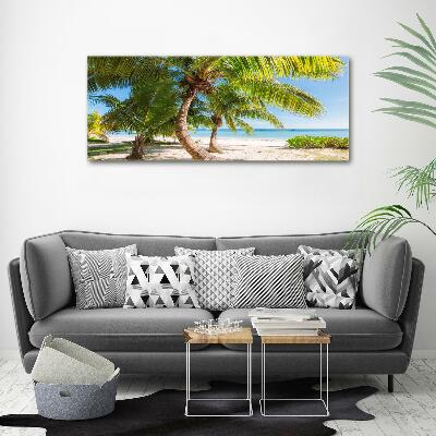 Tableau toile imprimée Plage tropicale