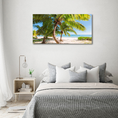 Tableau toile imprimée Plage tropicale