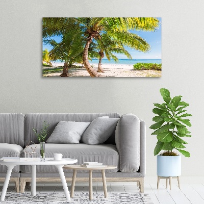 Tableau toile imprimée Plage tropicale