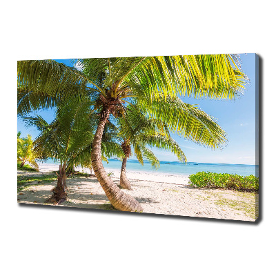 Tableau toile imprimée Plage tropicale