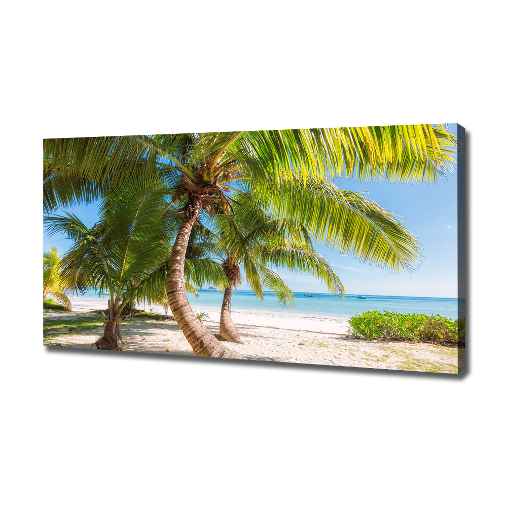 Tableau toile imprimée Plage tropicale