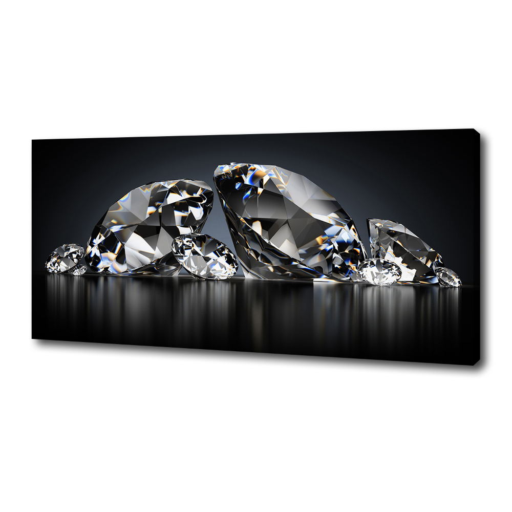 Tableau mural sur toile Diamants