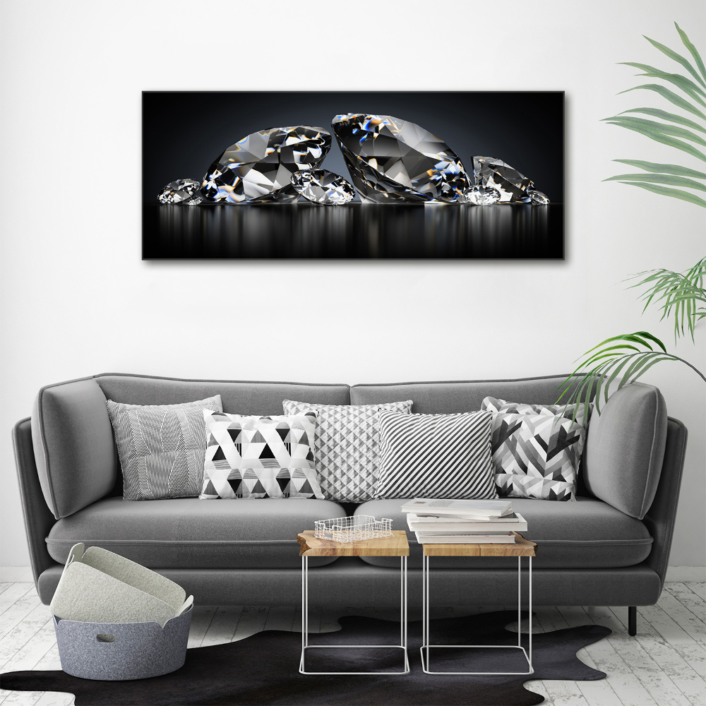 Tableau mural sur toile Diamants