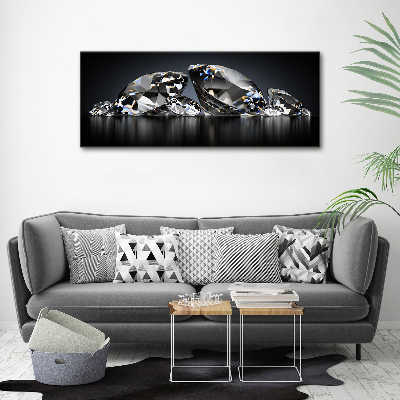 Tableau mural sur toile Diamants