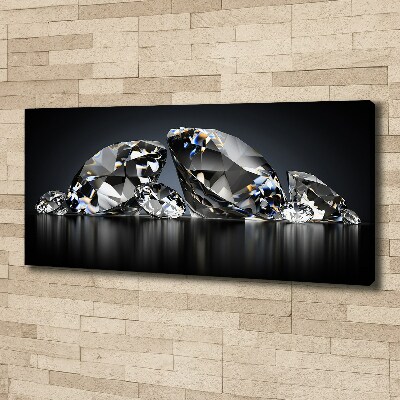 Tableau mural sur toile Diamants