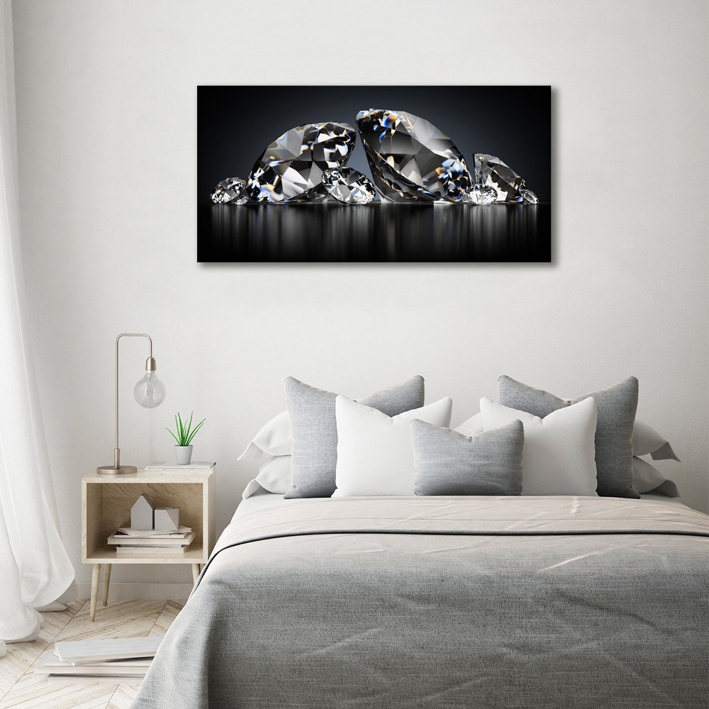 Tableau mural sur toile Diamants