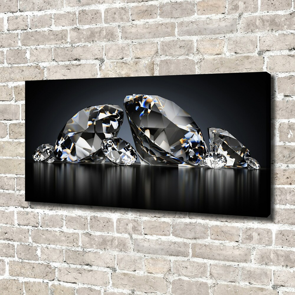 Tableau mural sur toile Diamants