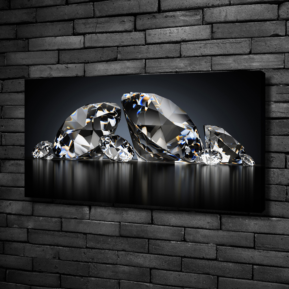 Tableau mural sur toile Diamants