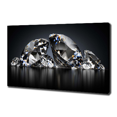 Tableau mural sur toile Diamants