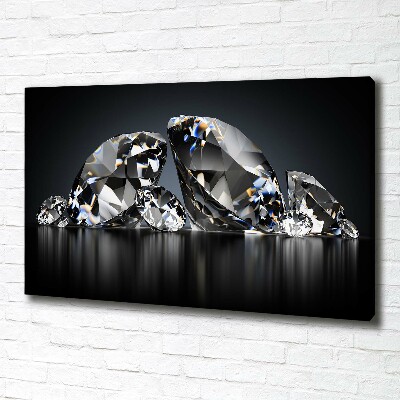 Tableau mural sur toile Diamants