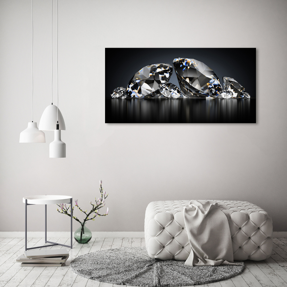 Tableau mural sur toile Diamants