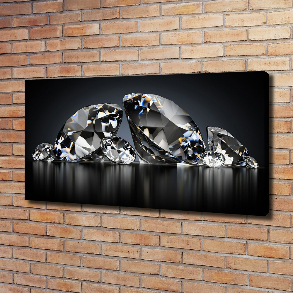 Tableau mural sur toile Diamants