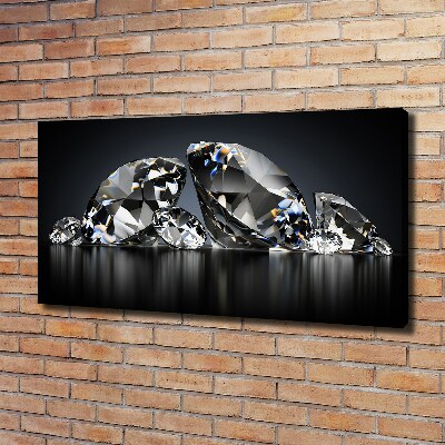 Tableau mural sur toile Diamants