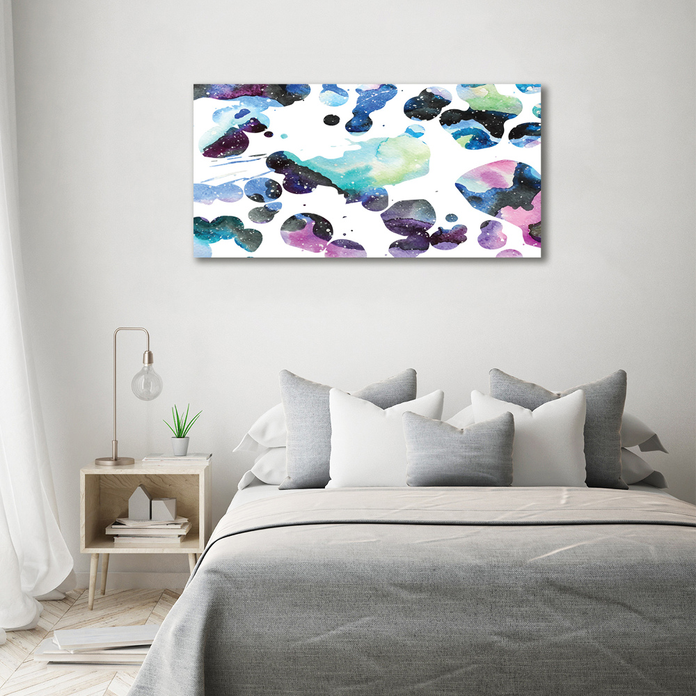 Tableau mural sur toile Galaxie colorée