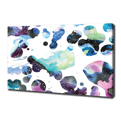 Tableau mural sur toile Galaxie colorée