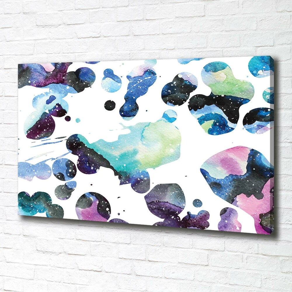 Tableau mural sur toile Galaxie colorée