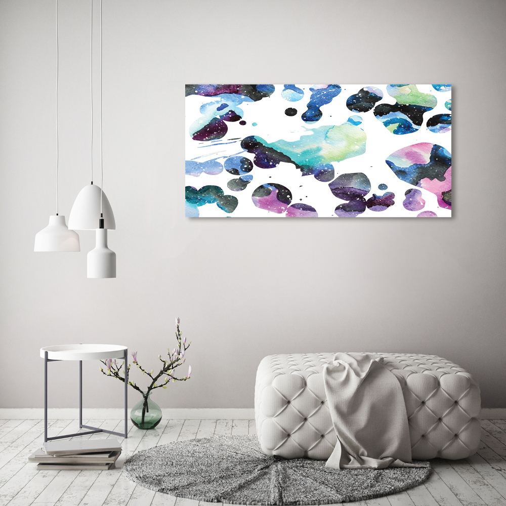 Tableau mural sur toile Galaxie colorée