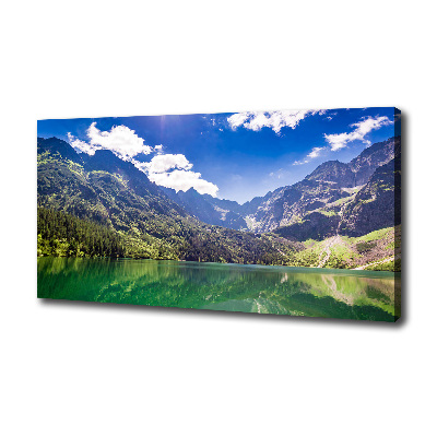 Tableau imprimé sur toile Lac Morskie Oko Tatry