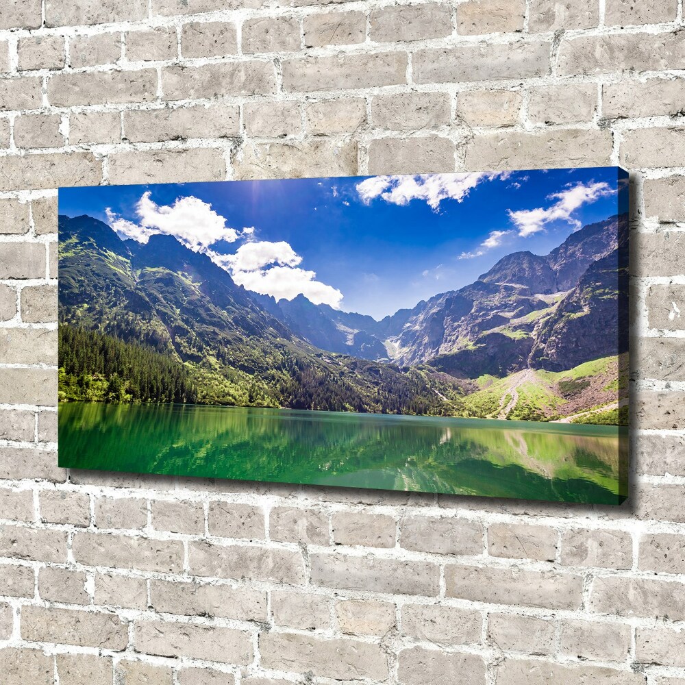 Tableau imprimé sur toile Lac Morskie Oko Tatry