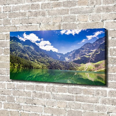 Tableau imprimé sur toile Lac Morskie Oko Tatry