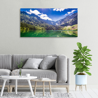 Tableau imprimé sur toile Lac Morskie Oko Tatry