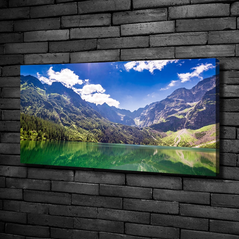 Tableau imprimé sur toile Lac Morskie Oko Tatry