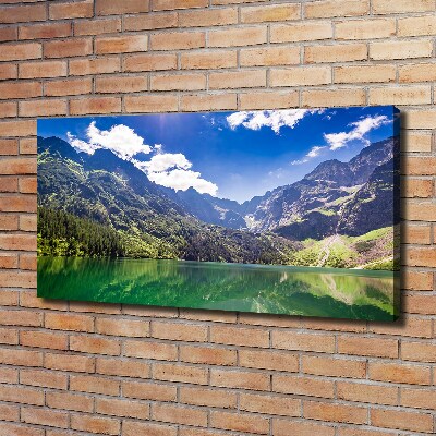 Tableau imprimé sur toile Lac Morskie Oko Tatry