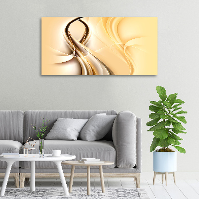 Tableau mural sur toile Abstraction de vagues