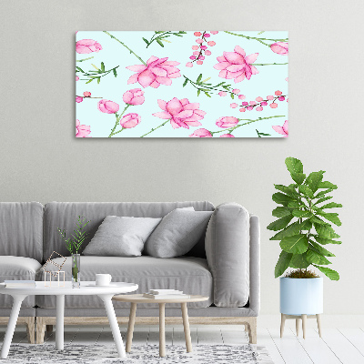 Tableau mural sur toile Fleurs et baies