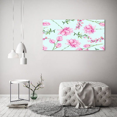 Tableau mural sur toile Fleurs et baies