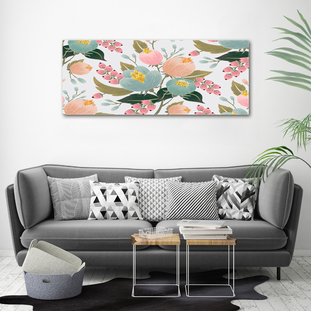 Tableau mural sur toile Fleurs de cerisier