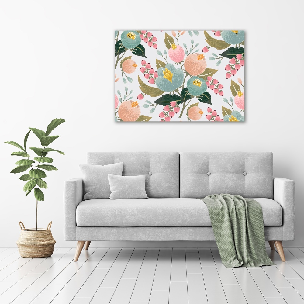 Tableau mural sur toile Fleurs de cerisier