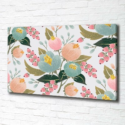 Tableau mural sur toile Fleurs de cerisier