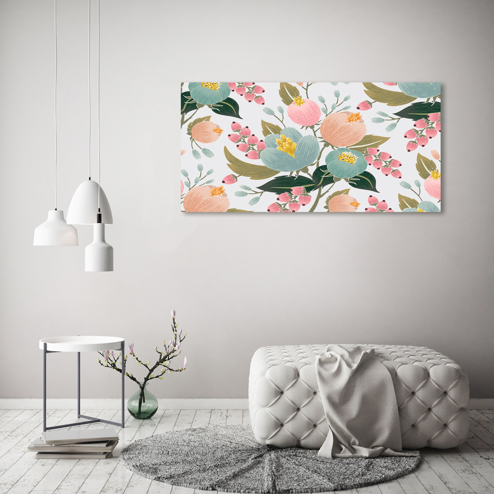 Tableau mural sur toile Fleurs de cerisier