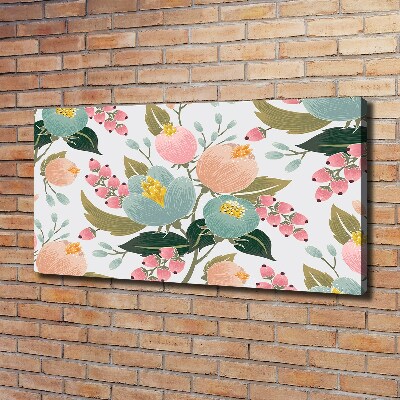 Tableau mural sur toile Fleurs de cerisier