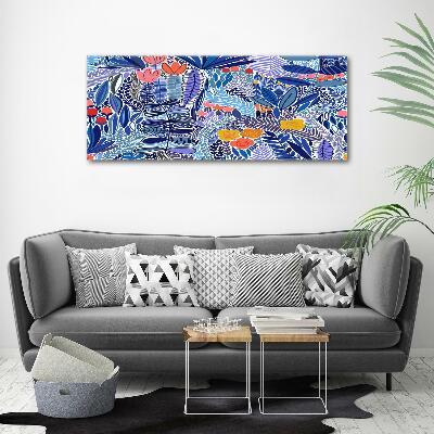 Tableau photo sur toile Design floral