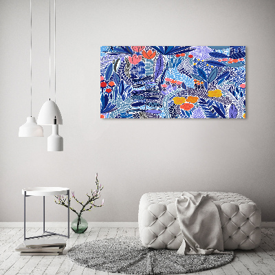 Tableau photo sur toile Design floral