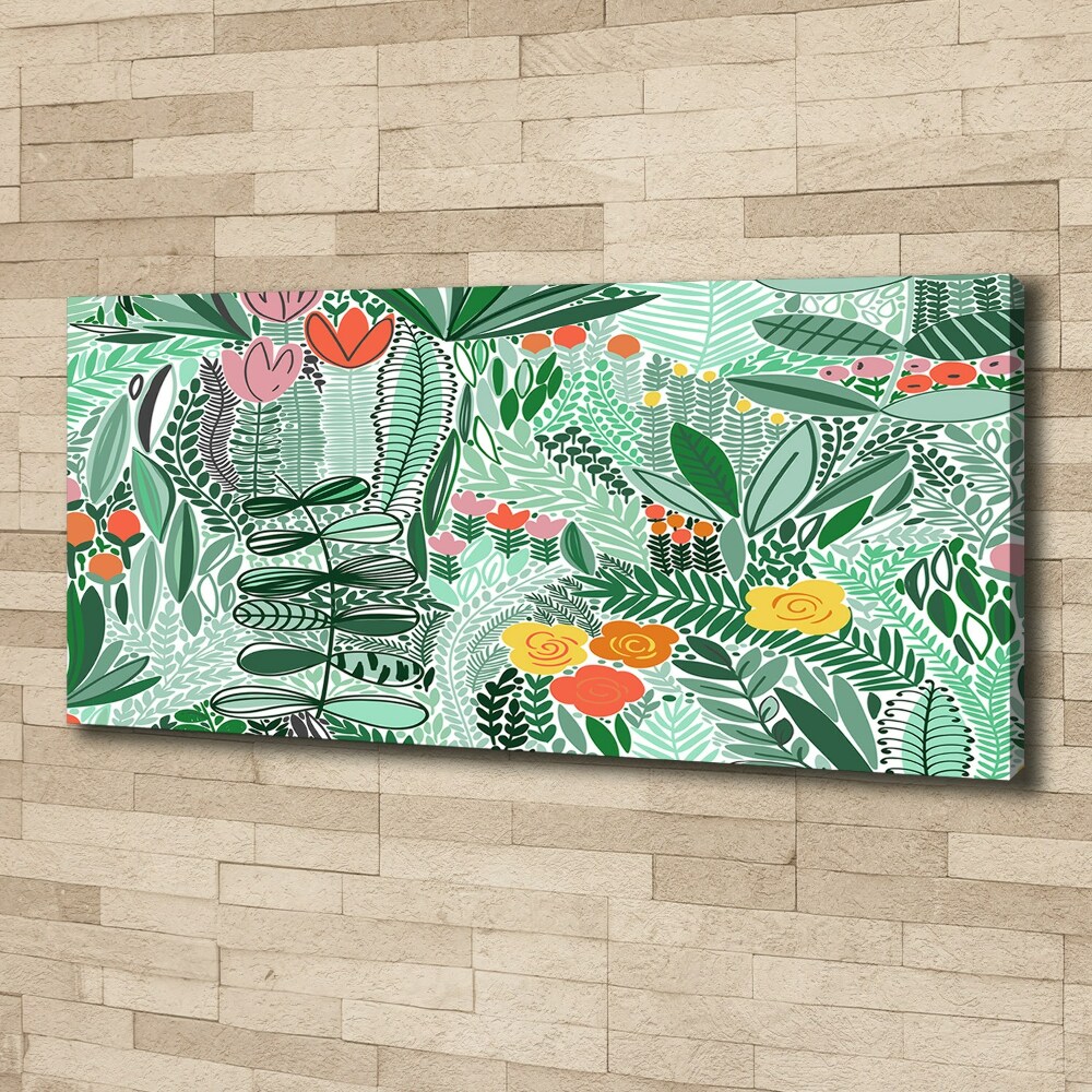 Tableau mural sur toile Motif floral