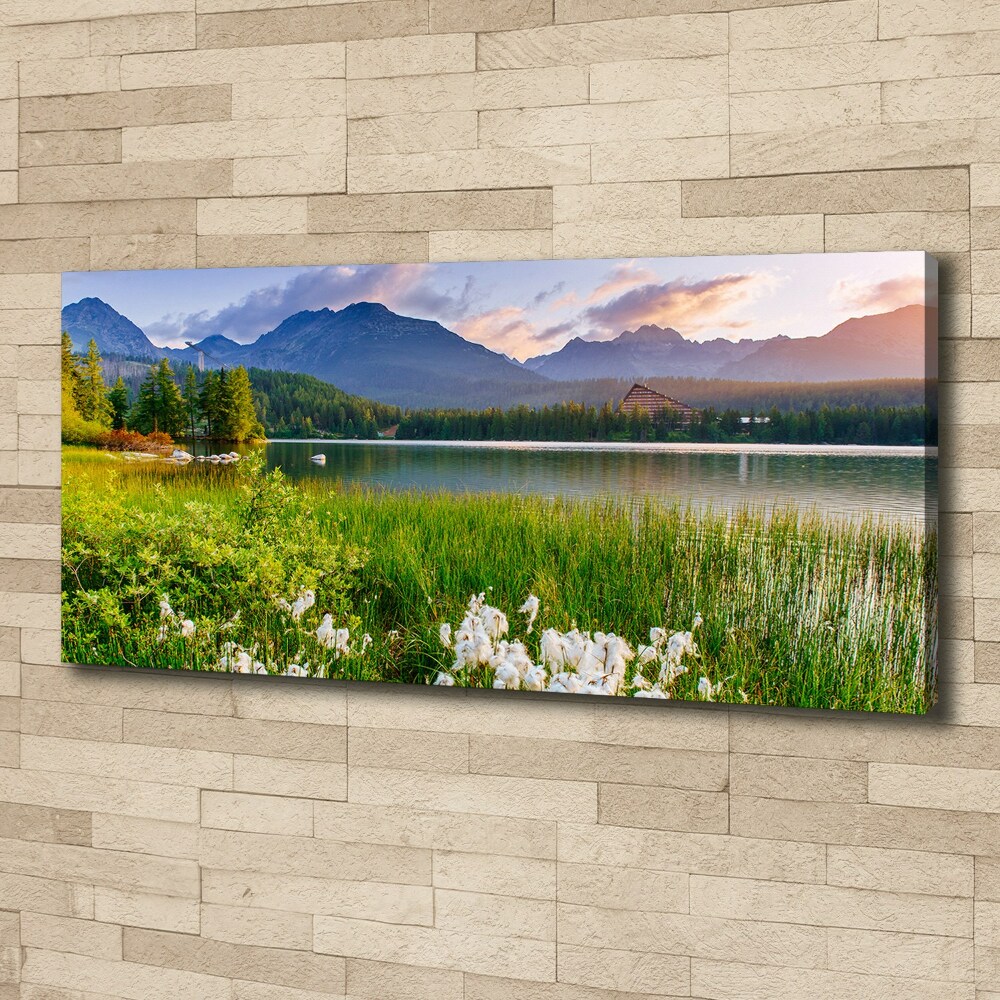 Tableau photo sur toile Lac dans les montagnes