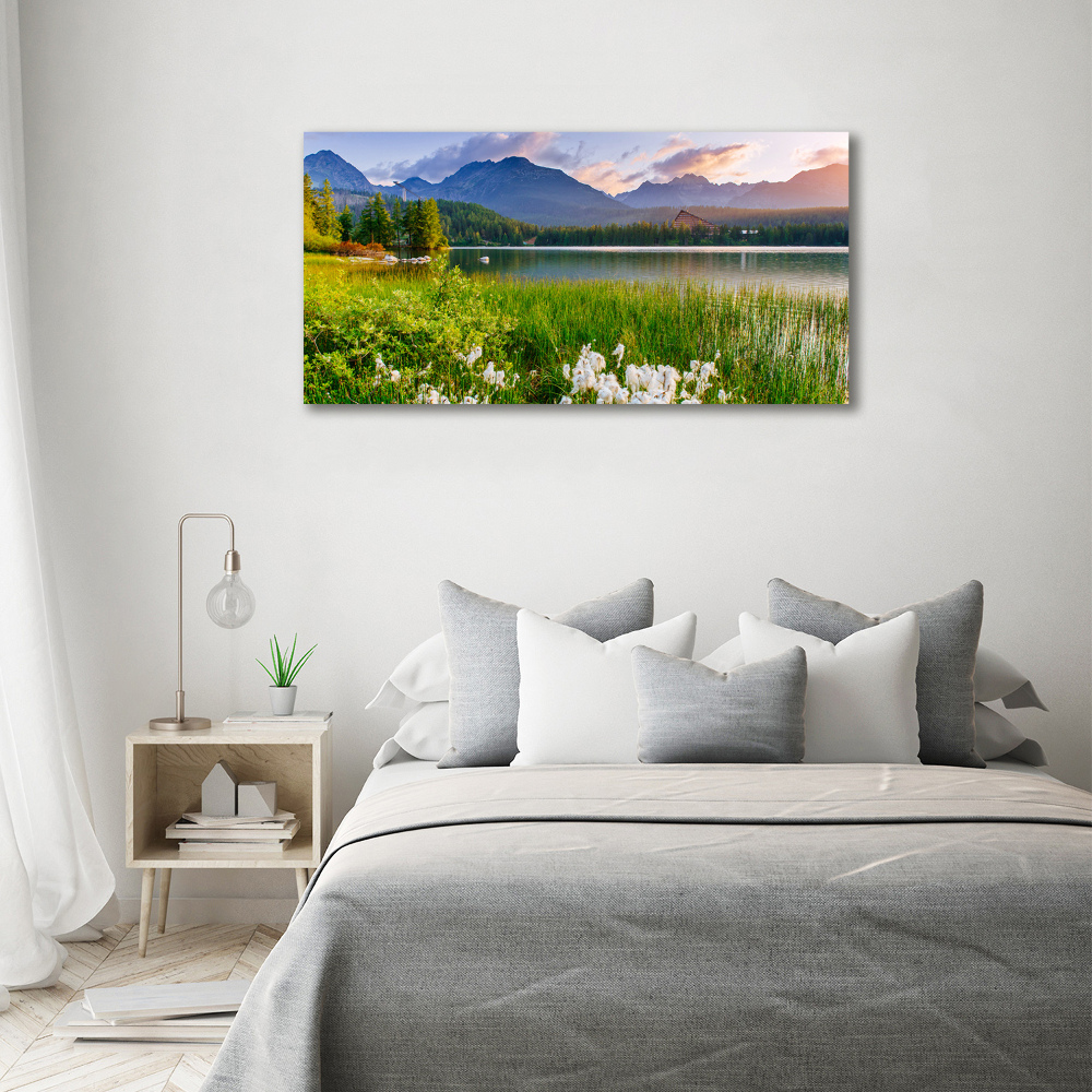 Tableau photo sur toile Lac dans les montagnes