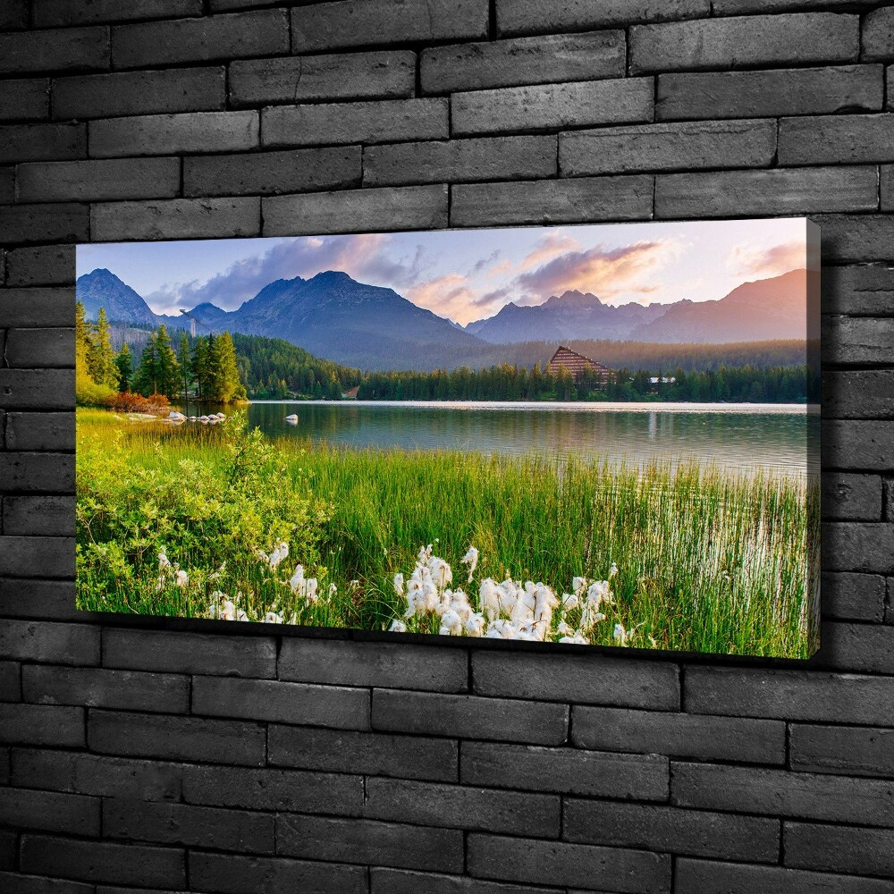 Tableau photo sur toile Lac dans les montagnes