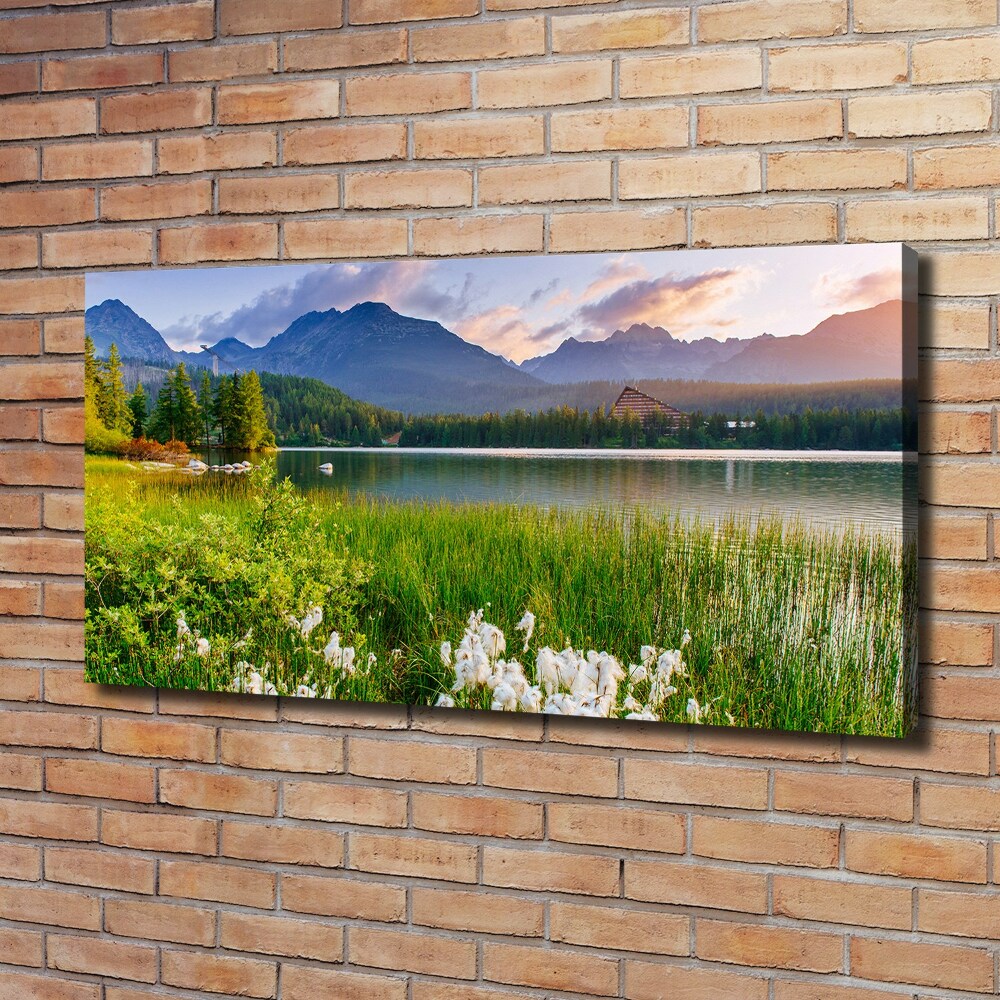 Tableau photo sur toile Lac dans les montagnes