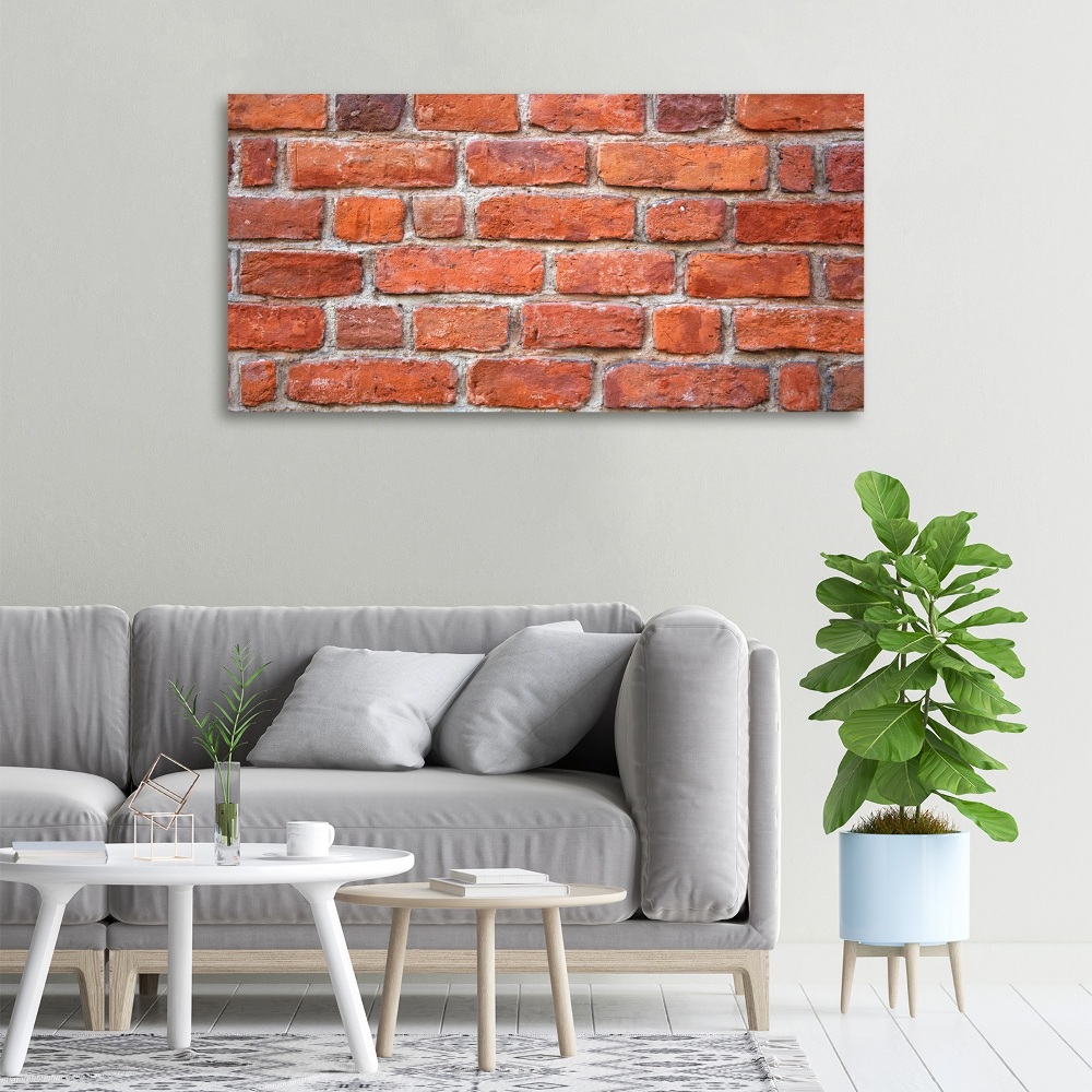 Tableau mural sur toile Mur en briques