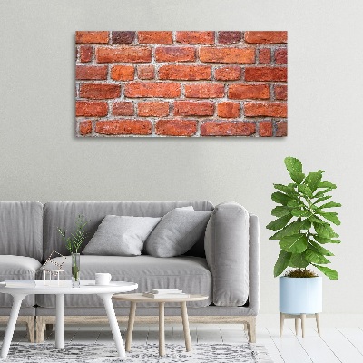 Tableau mural sur toile Mur en briques