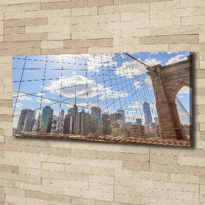 Tableau sur toile Pont de New York